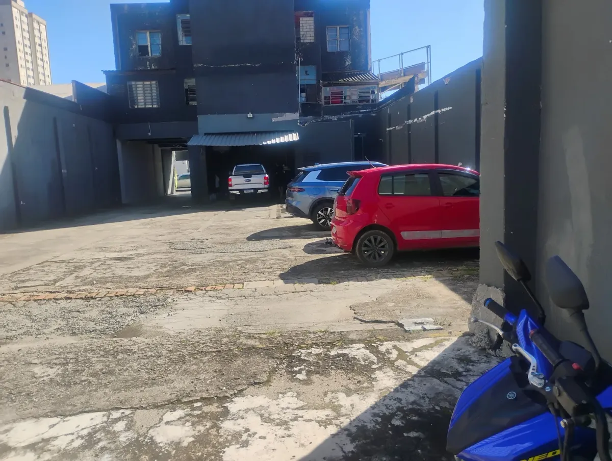Fachada do estacionamento Estacionamento e lava car Água viva