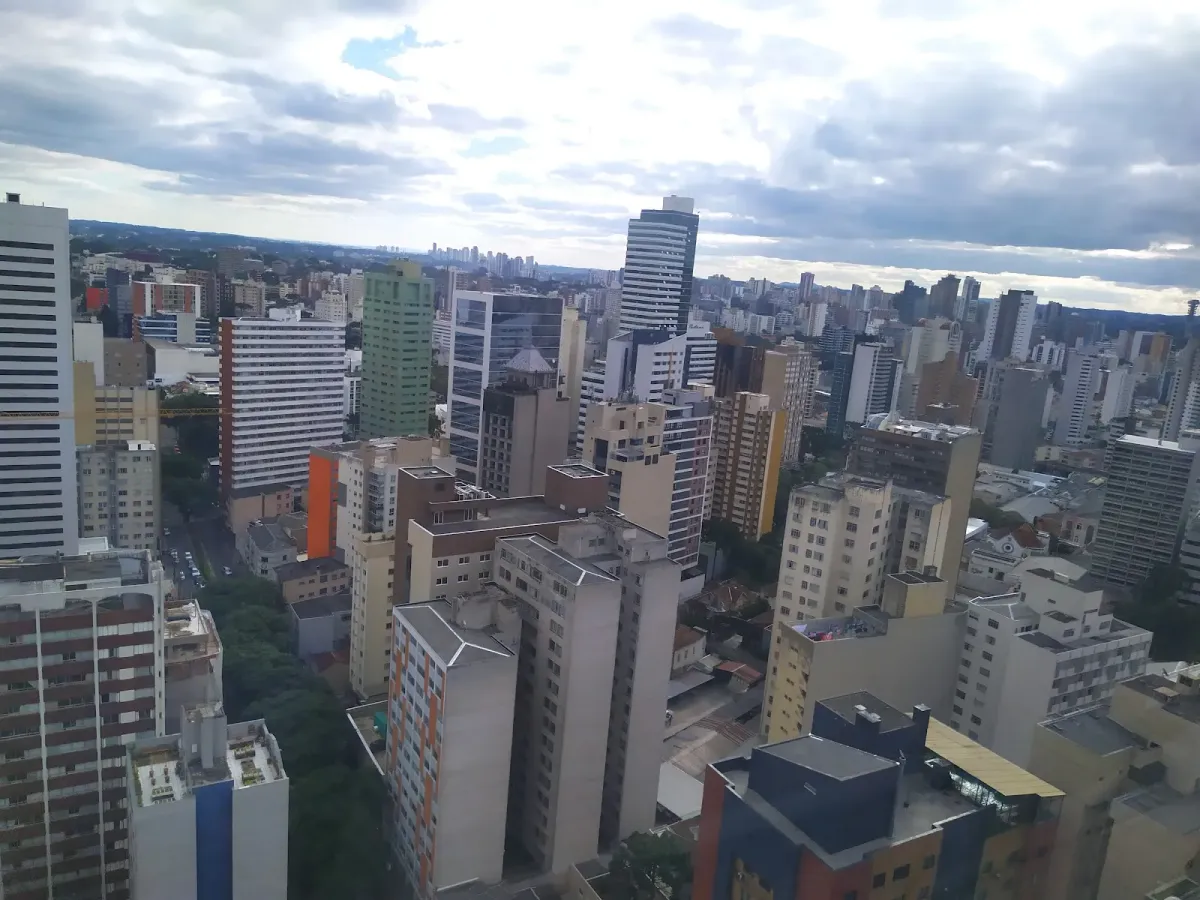Fachada do estacionamento Estapar
