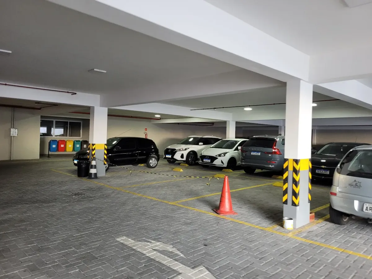 Fachada do estacionamento Estacionamento Perpétuo Socorro