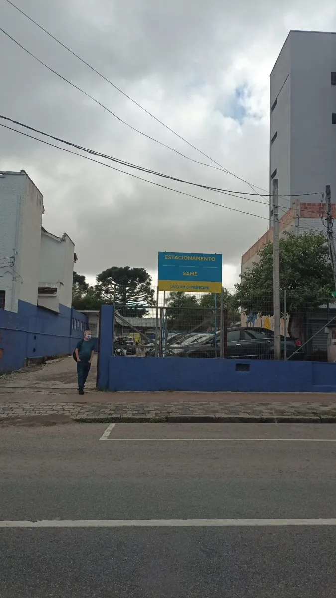 Fachada do estacionamento Estacionamento Same