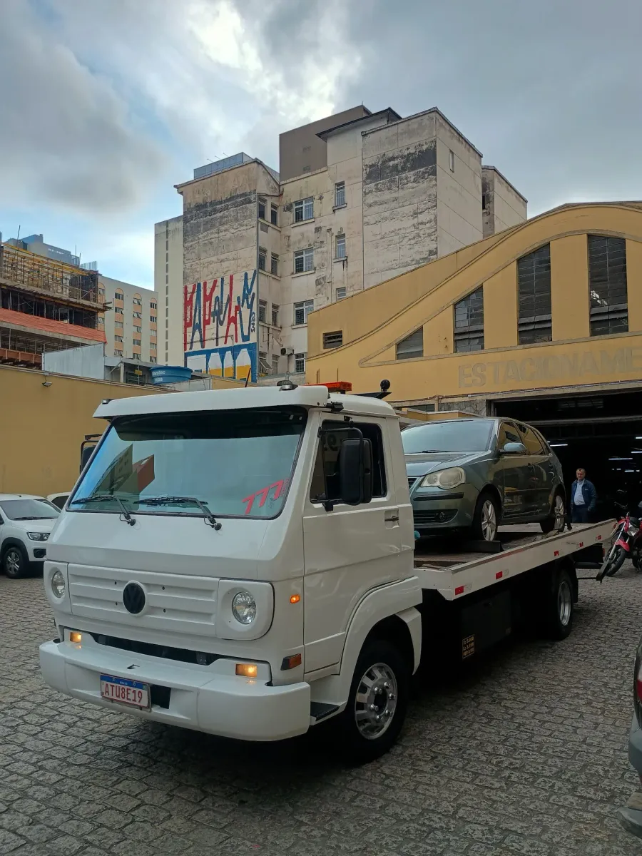 Fachada do estacionamento Estacionamento São Caetano