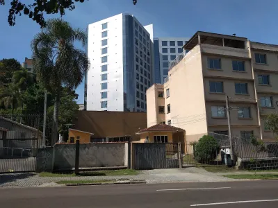 Fachada do estacionamento Estacionamento Edifício Delta