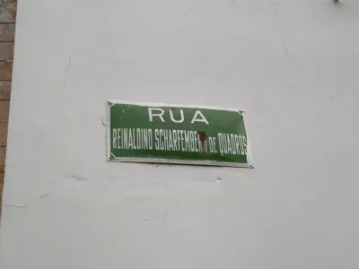 Fachada do estacionamento Morgenau