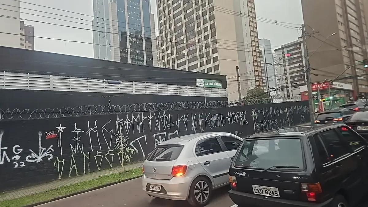 Fachada do estacionamento Garagem Maua Estapar