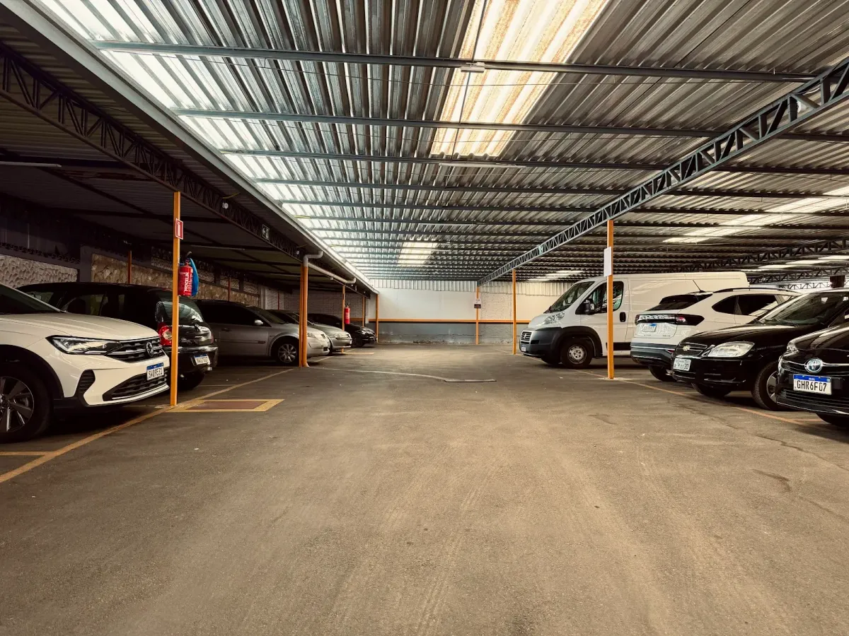Fachada do estacionamento Plano Smart Park