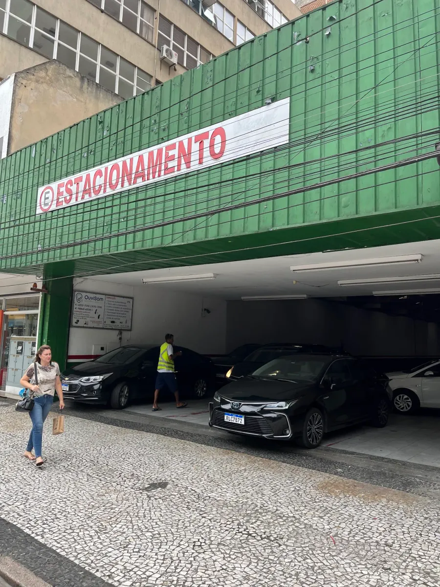 Fachada do estacionamento Green Park Estacionamento