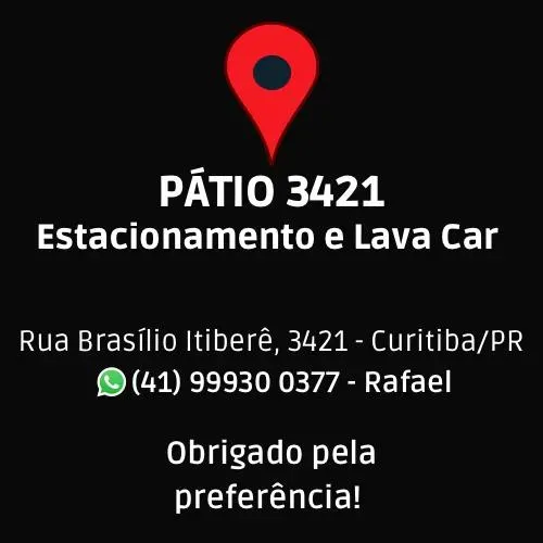 Fachada do estacionamento Pátio 3421 - estacionamento e lava car