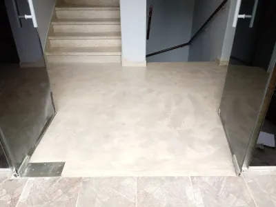 Fachada do estacionamento Sabor Café