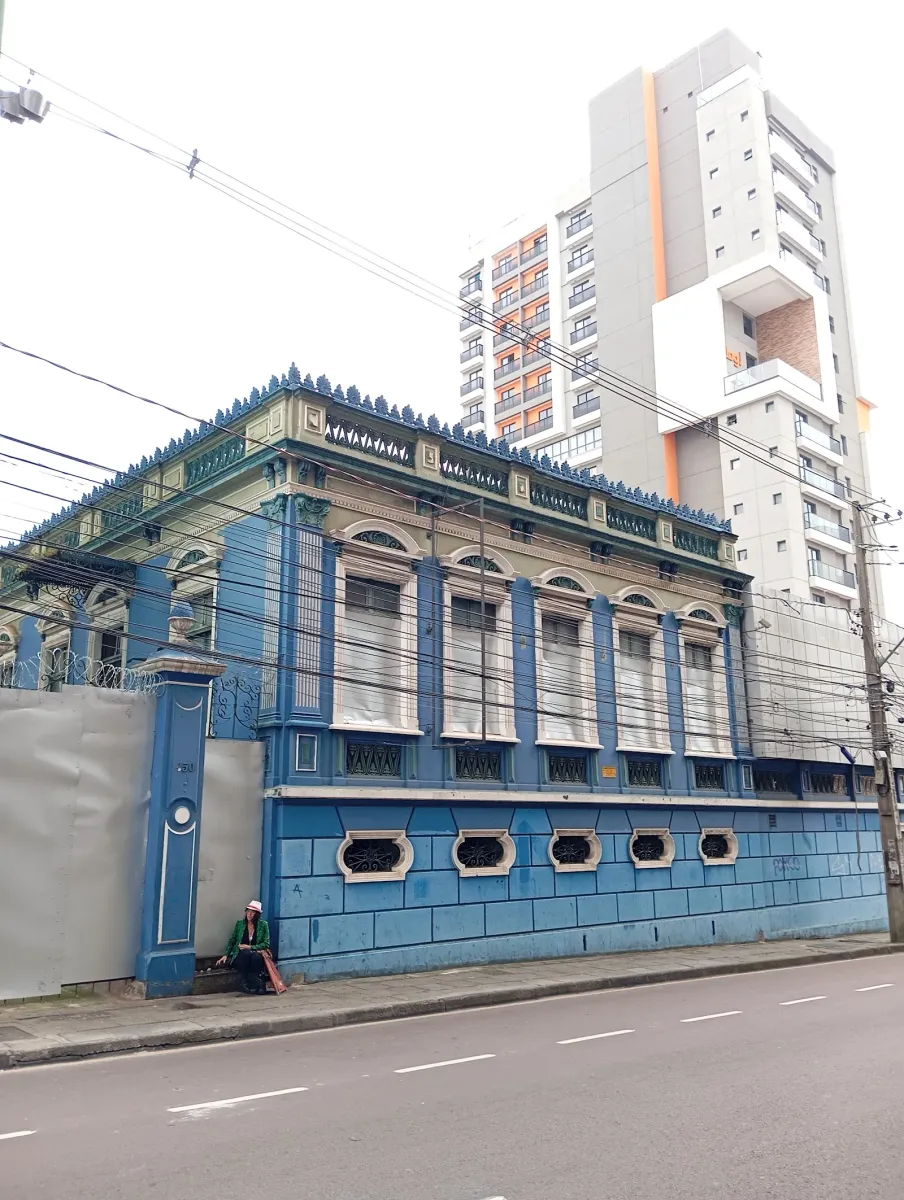 Fachada do estacionamento Estacionamento Jardim
