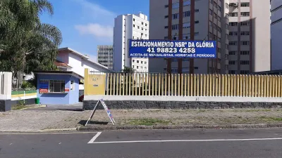 Fachada do estacionamento Estacionamento e Lava Car Nossa Senhora da Glória
