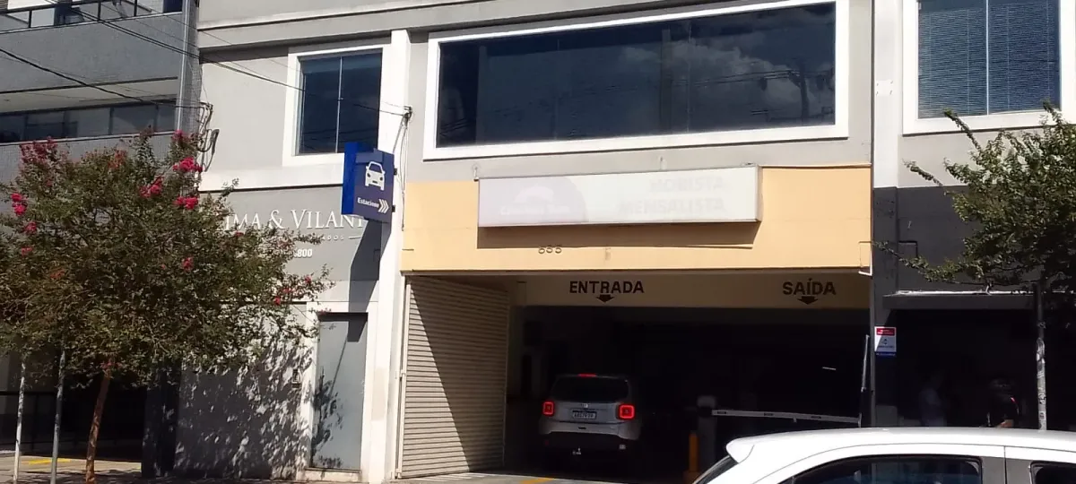 Fachada do estacionamento K2 park